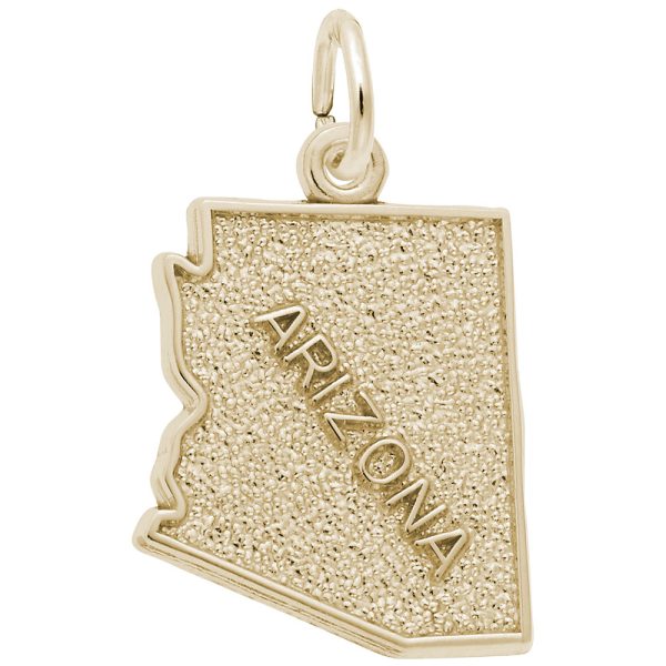Arizona Map Charm