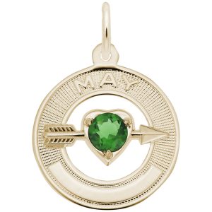 May Love Birthstone Charm