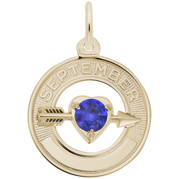 September Love Birthstone Charm