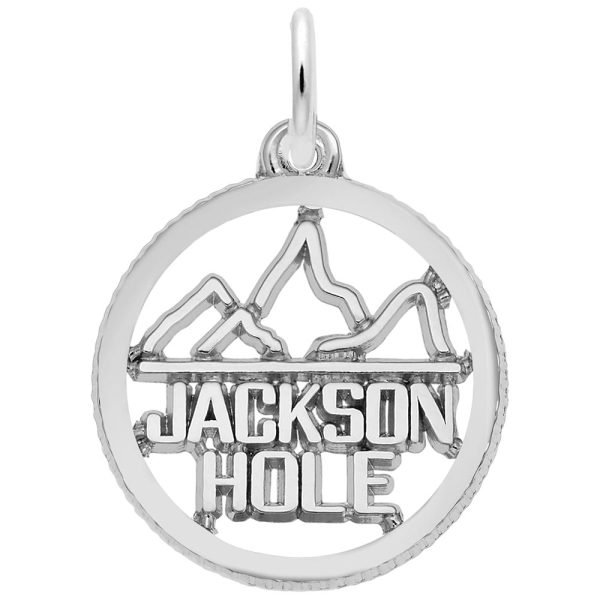 Jackson Hole Disc Charm