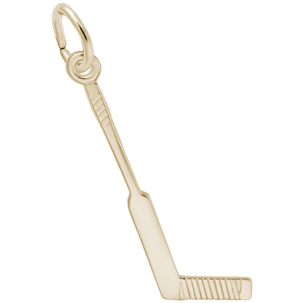 Goalie Hockey Stick Charm