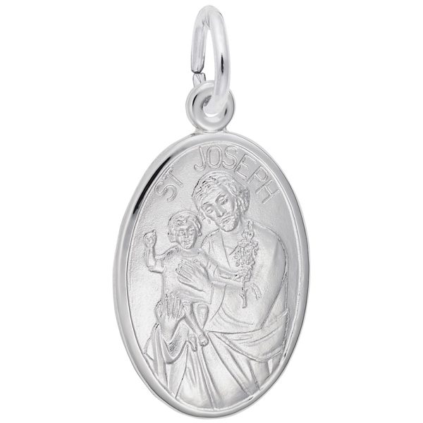 St. Joseph Oval Disc Charm
