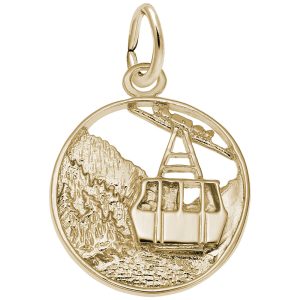 Banff Mountain Gondola Disc Charm