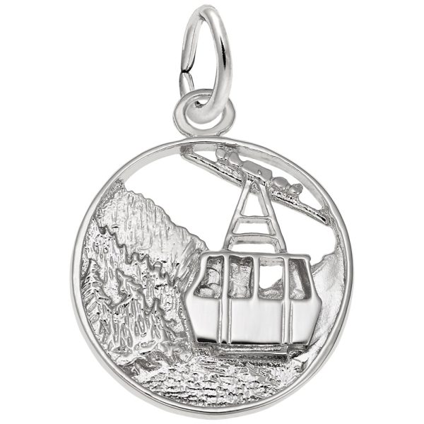 Banff Mountain Gondola Disc Charm