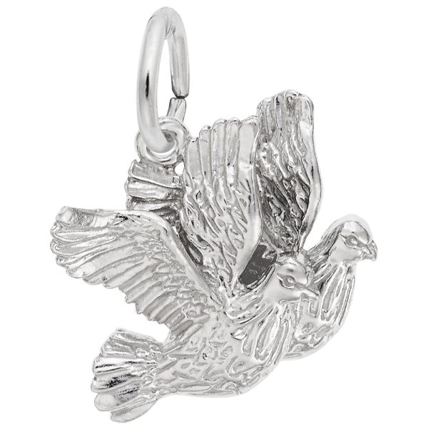 Turtle Doves Charm