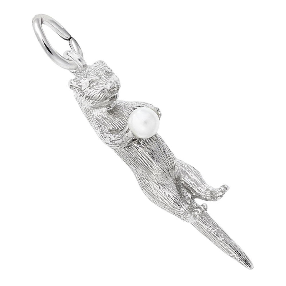 Sea Otter Charm