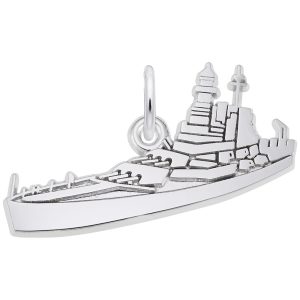 USS NC Ship Charm