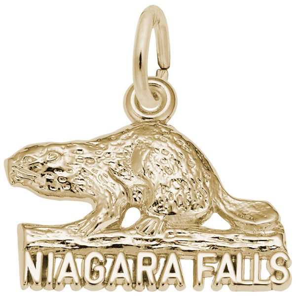 Niagara Falls Beaver Charm