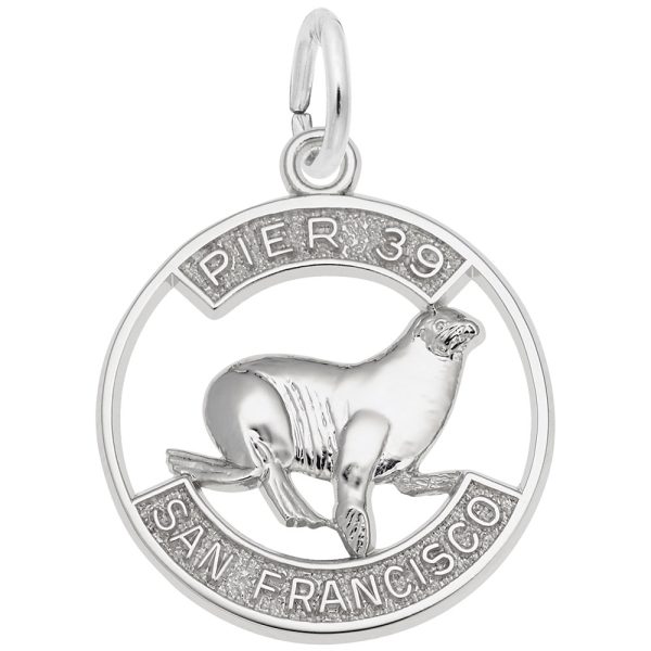 Pier 39 Sea Lion Disc Charm