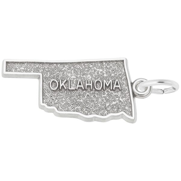 Oklahoma Map Charm