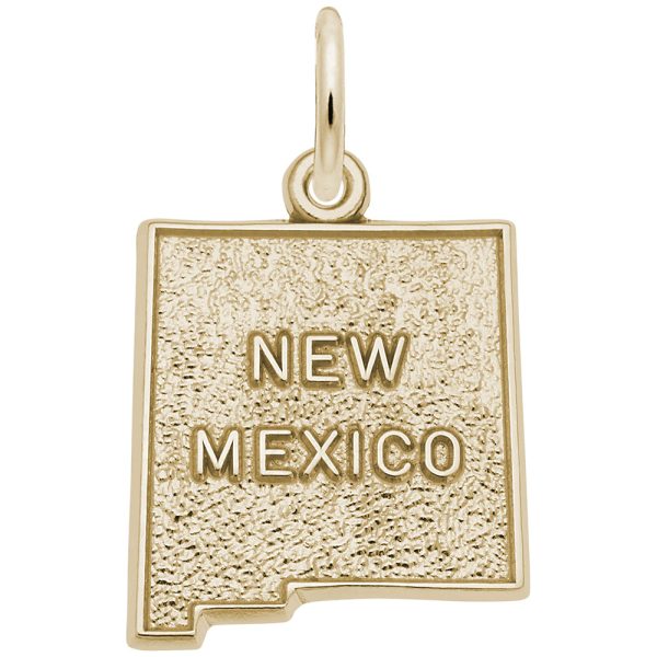 New Mexico Map Charm