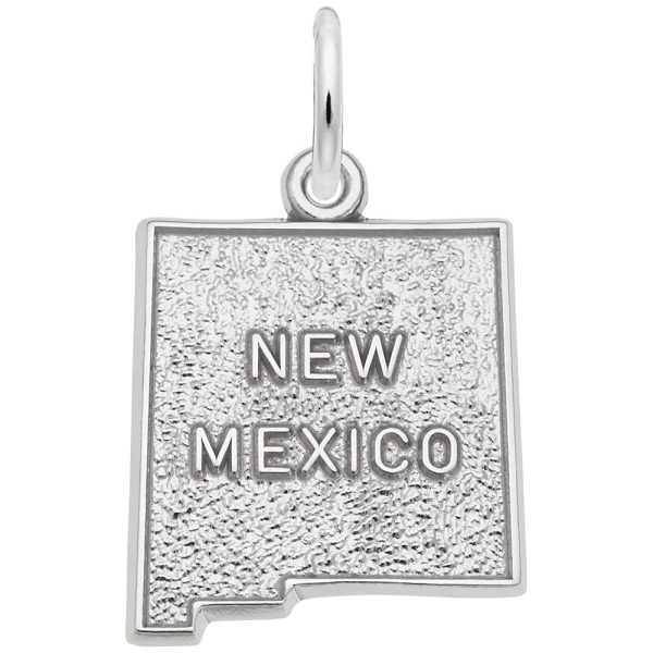 New Mexico Map Charm
