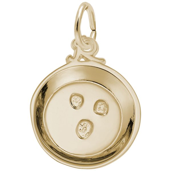 Gold Pan Charm