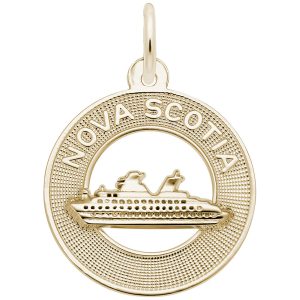 Nova Scotia Cruise Ship Ring Charm