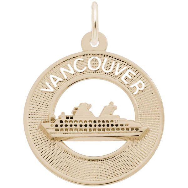 Vancouver Ship Charm