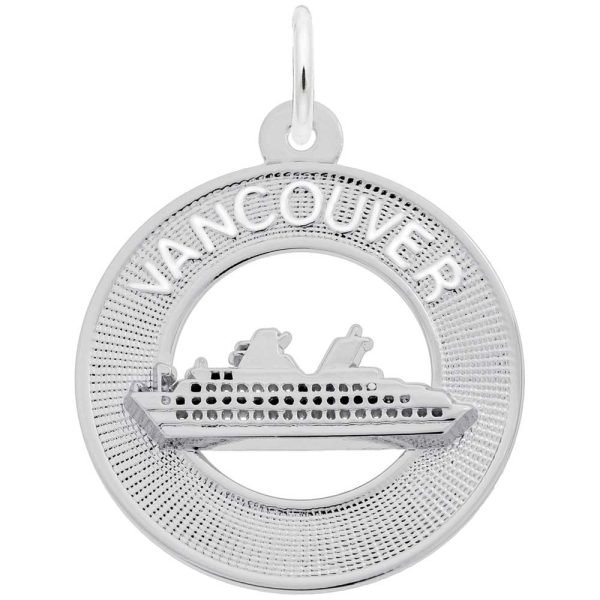 Vancouver Ship Charm