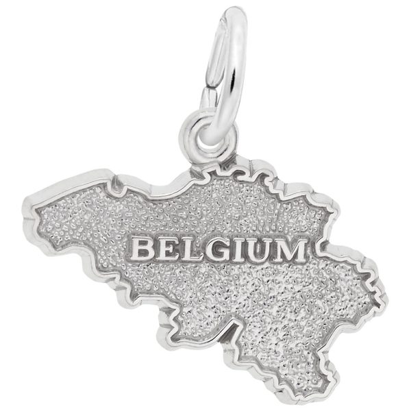Belgium Map Charm