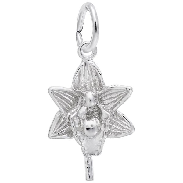 Orchid Flower Charm