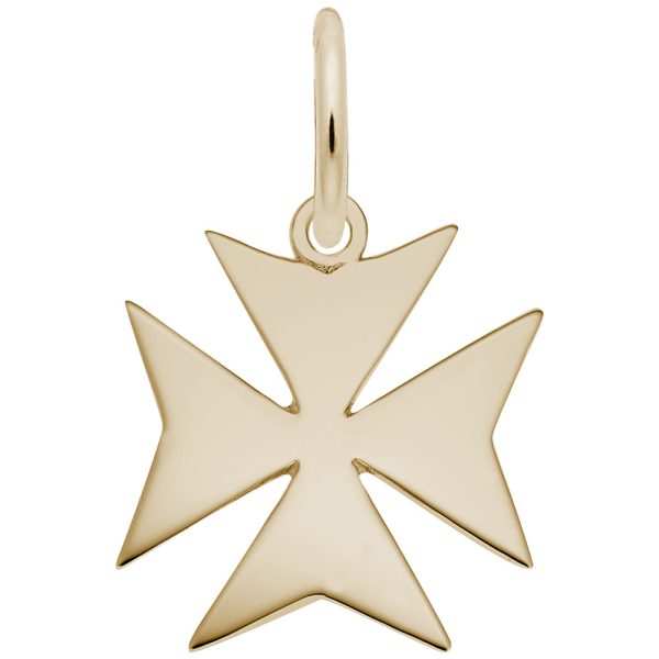 Maltese Cross Charm