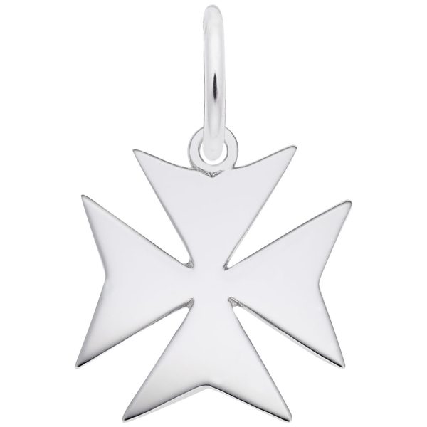 Maltese Cross Charm