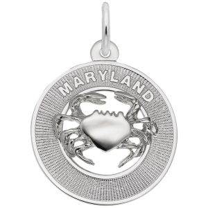Maryland Crab Ring Charm