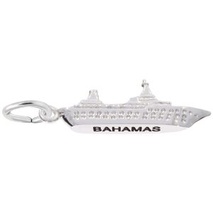 Island Cruise Ship Charm