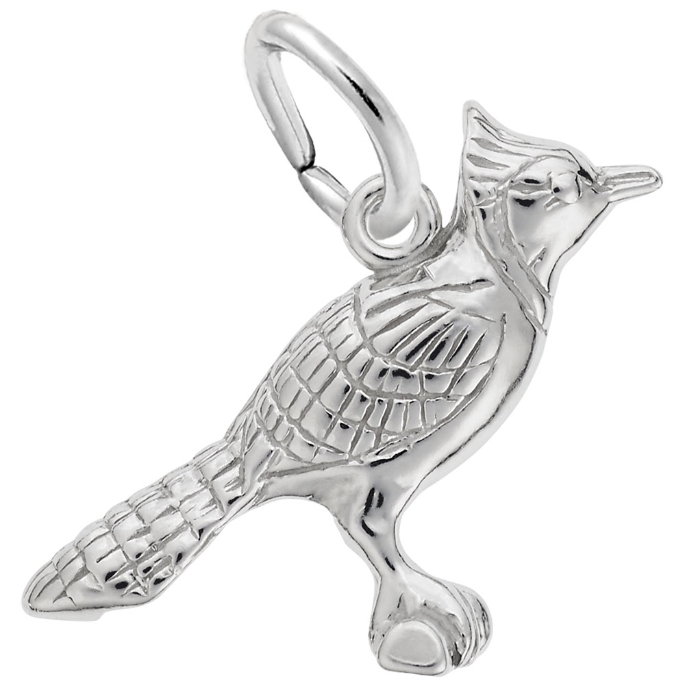 Blue Jay Charm