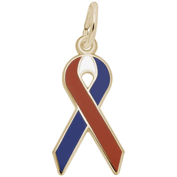 USA Ribbon Charm
