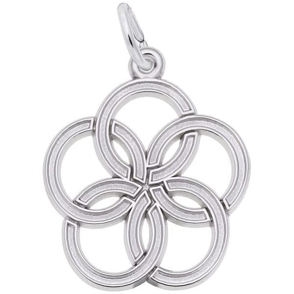 Five Golden Rings Charm