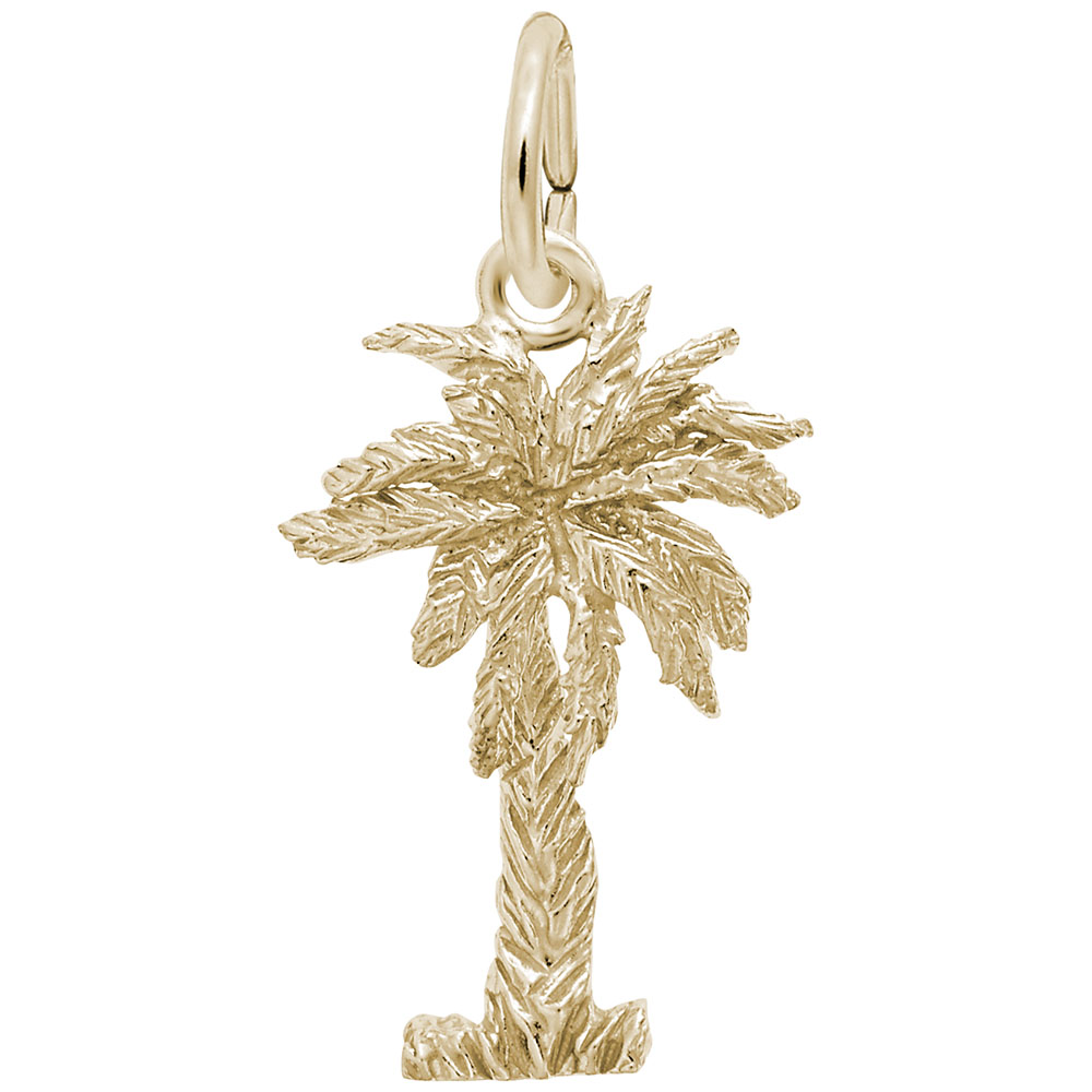 Palmetto Tree Charm - Image 1