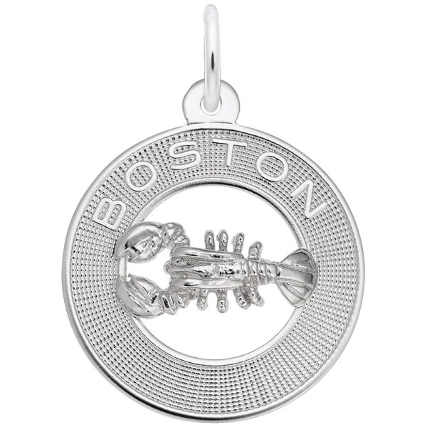 Boston Lobster Ring Charm