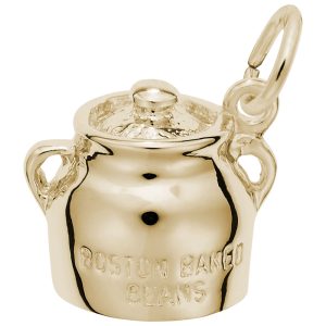 Pot of Boston Baked Beans Charm