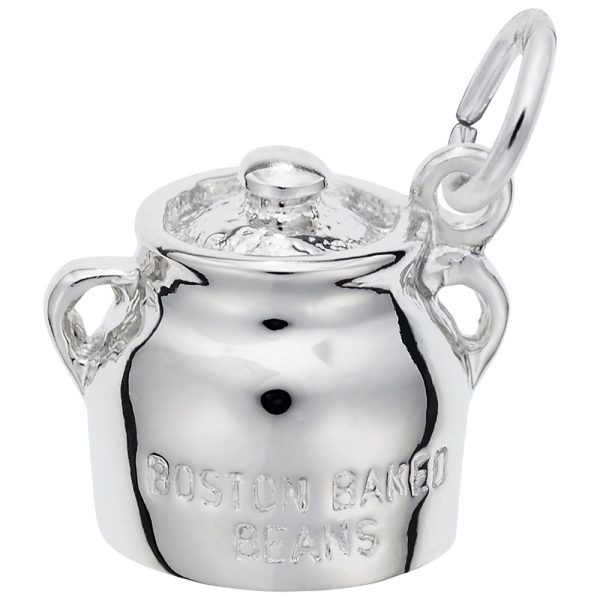 Pot of Boston Baked Beans Charm
