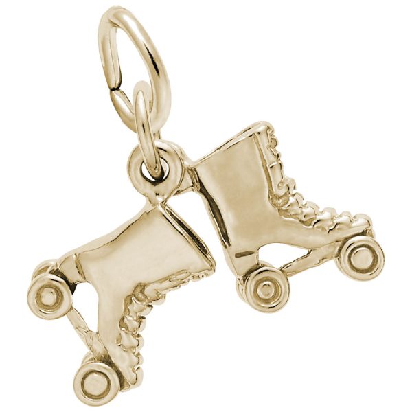 Roller Skates Accent Charm