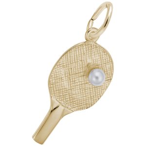 Ping Pong Paddle Charm