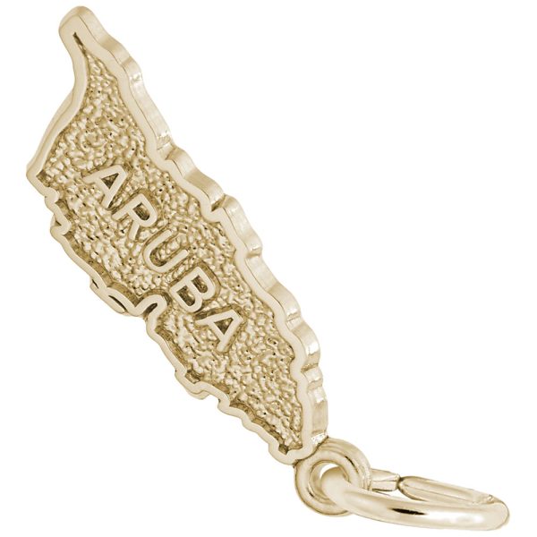 Aruba Map Charm