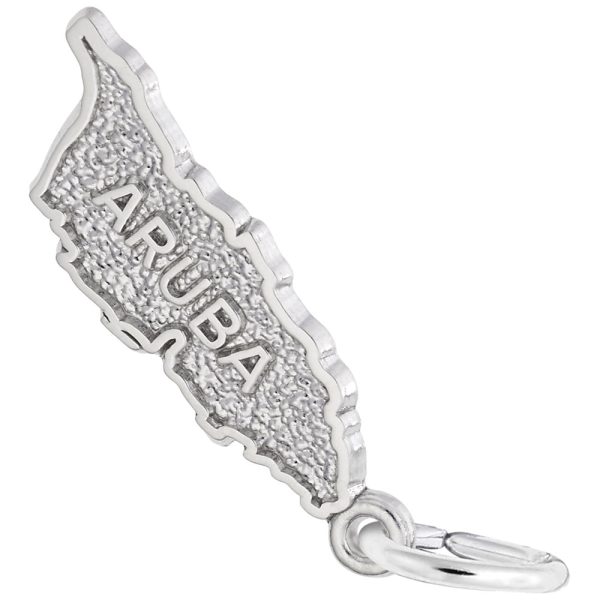 Aruba Map Charm