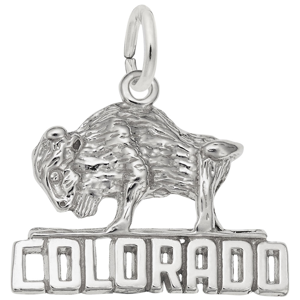 Colorado Bison Charm