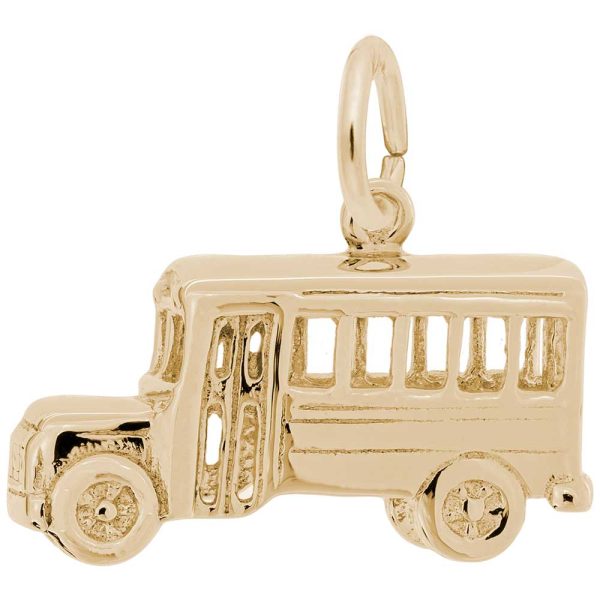 Mini School Bus Charm