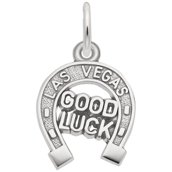 Las Vegas Good Luck Horseshoe Charm