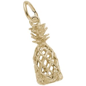Hollow Pineapple Charm
