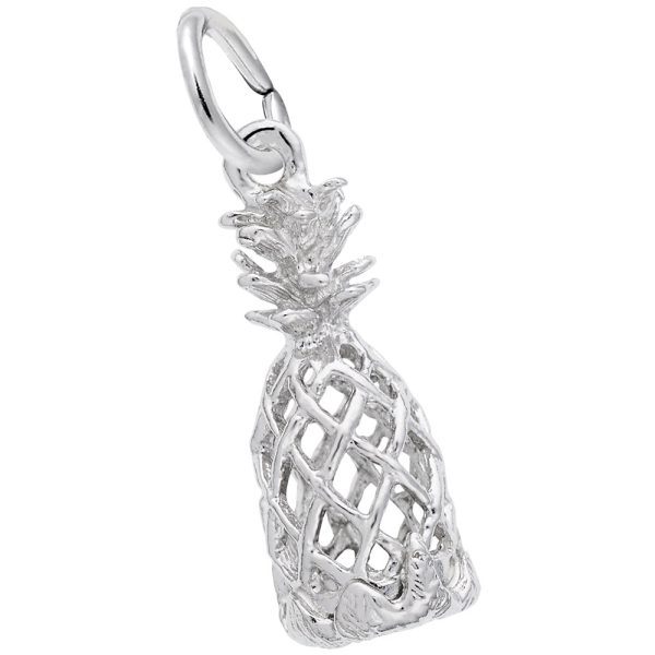 Hollow Pineapple Charm