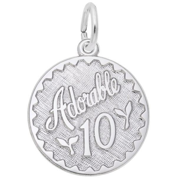 Adorable Ten Disc Charm