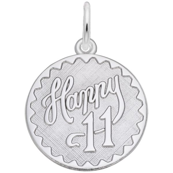 Happy Eleven Disc Charm