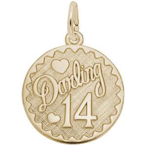 Darling Fourteen Disc Charm