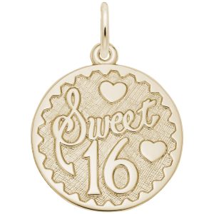 Sweet 16 Disc Charm
