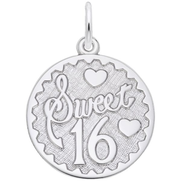 Sweet 16 Disc Charm