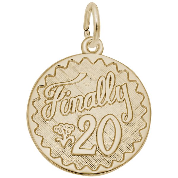 Finally Twenty Disc Charm