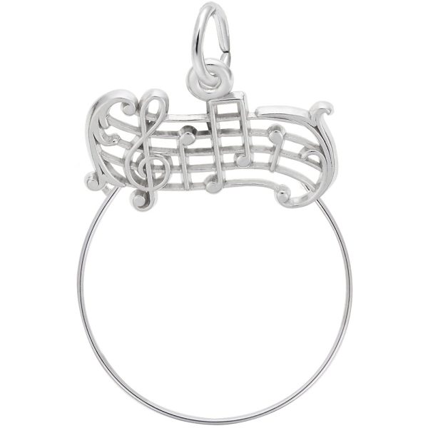 Music Staff Charm Holder