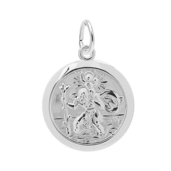 St Christopher Disc Charm